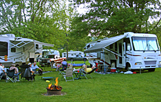 Campsites at Pine Crest Campground
