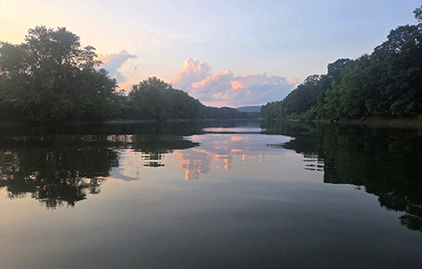 The Susquehanna River at Pine Crest Campground
